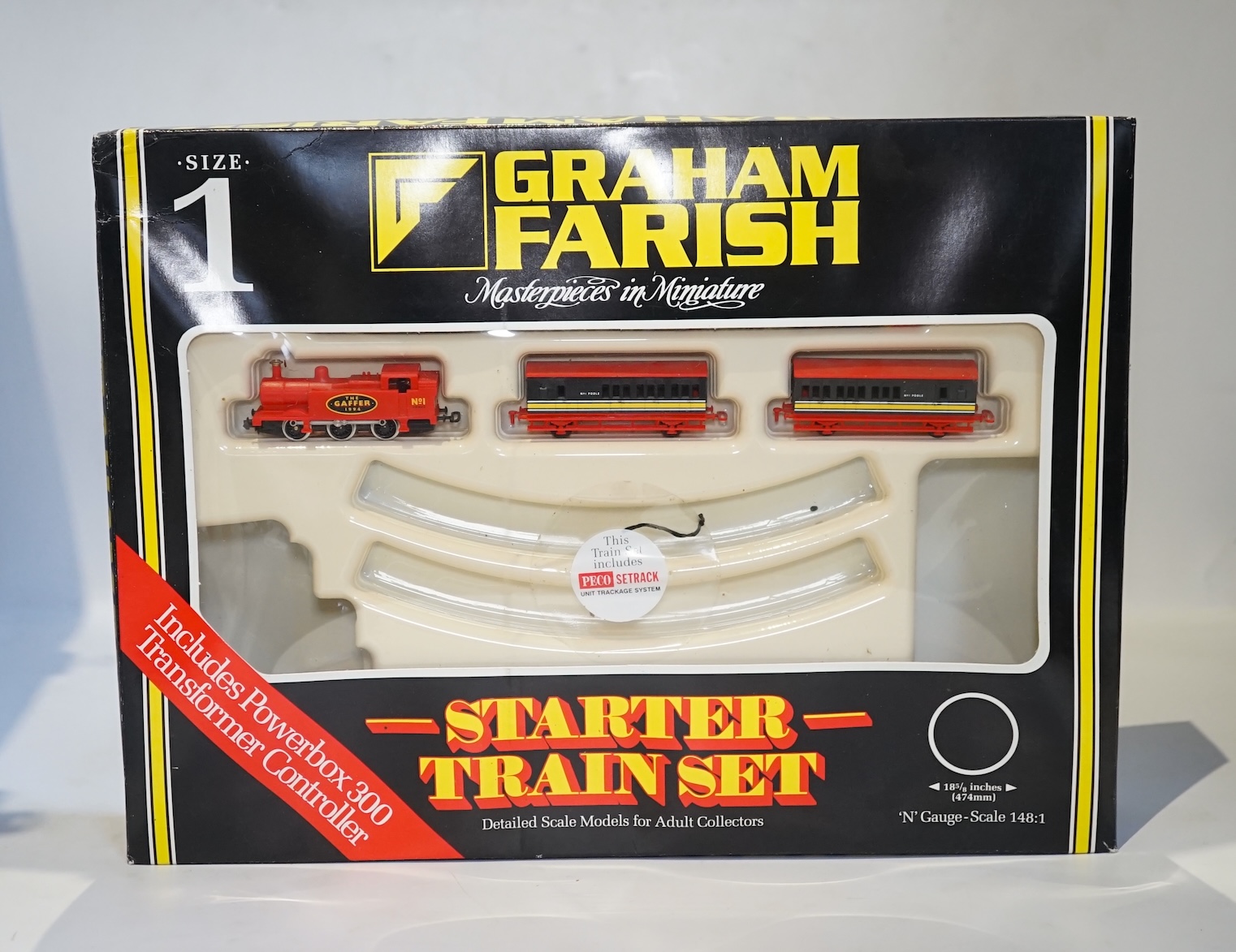 Four boxed Graham Farish N gauge railway train sets; a Royal Mail set, comprising a Class 47 diesel locomotive and three coaches (370-125), together with a Queen Elizabeth Golden Jubilee set comprising a Coronation Class